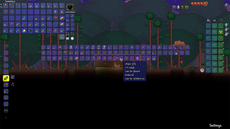 Terraria Interface